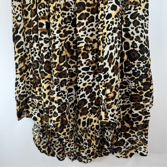Bila Dailylook Leopard Print Maxi Skirt Size Large - Picture 9 of 11